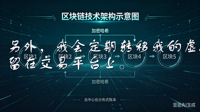 另外，我会定期转移我的虚拟币到冷钱包中，避免长时间将资产留在交易平台上。